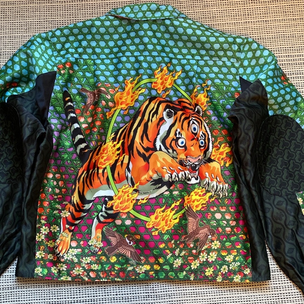 Stunning tiger print jacket